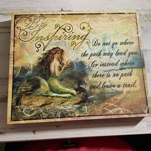 Mermaid Motivational Wall Decor